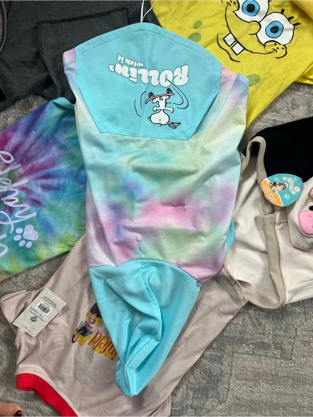 Bundle of medium sized dog clothes